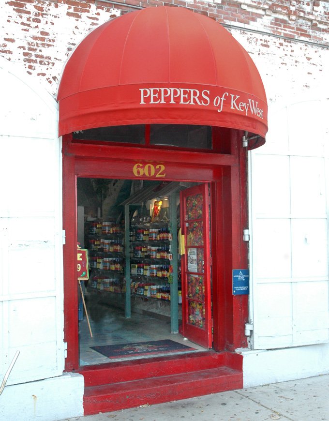 Pepper Store Peppers of Key West – map